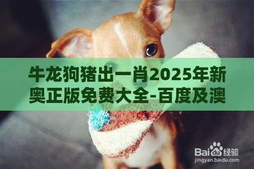 牛龙狗猪出一肖2025年新奥正版免费大全-百度及澳门一肖一马一中预测的揭开-短期释义、专家解读解释与落实​,规避不实诱导迷宫